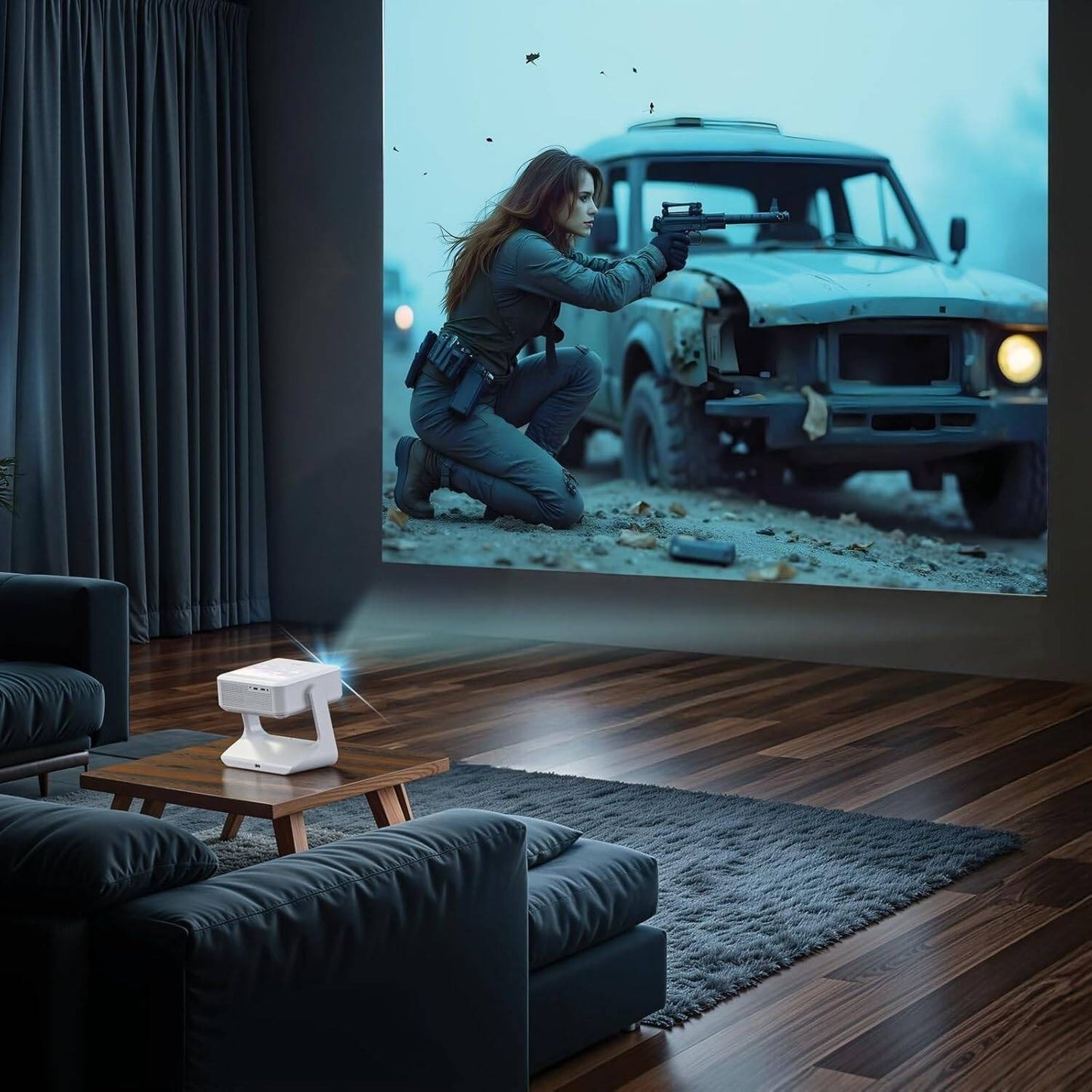 Proiettore Smart Touch Cinema Luceoza